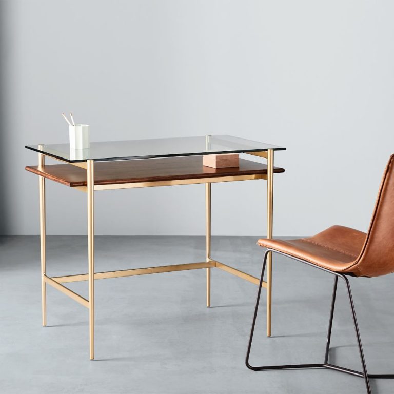 Mid-Century Art Display Mini Desk