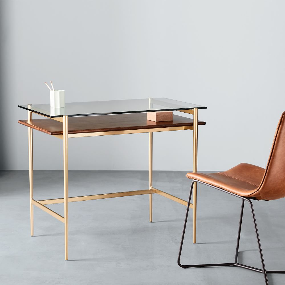 Mid-Century Art Display Mini Desk