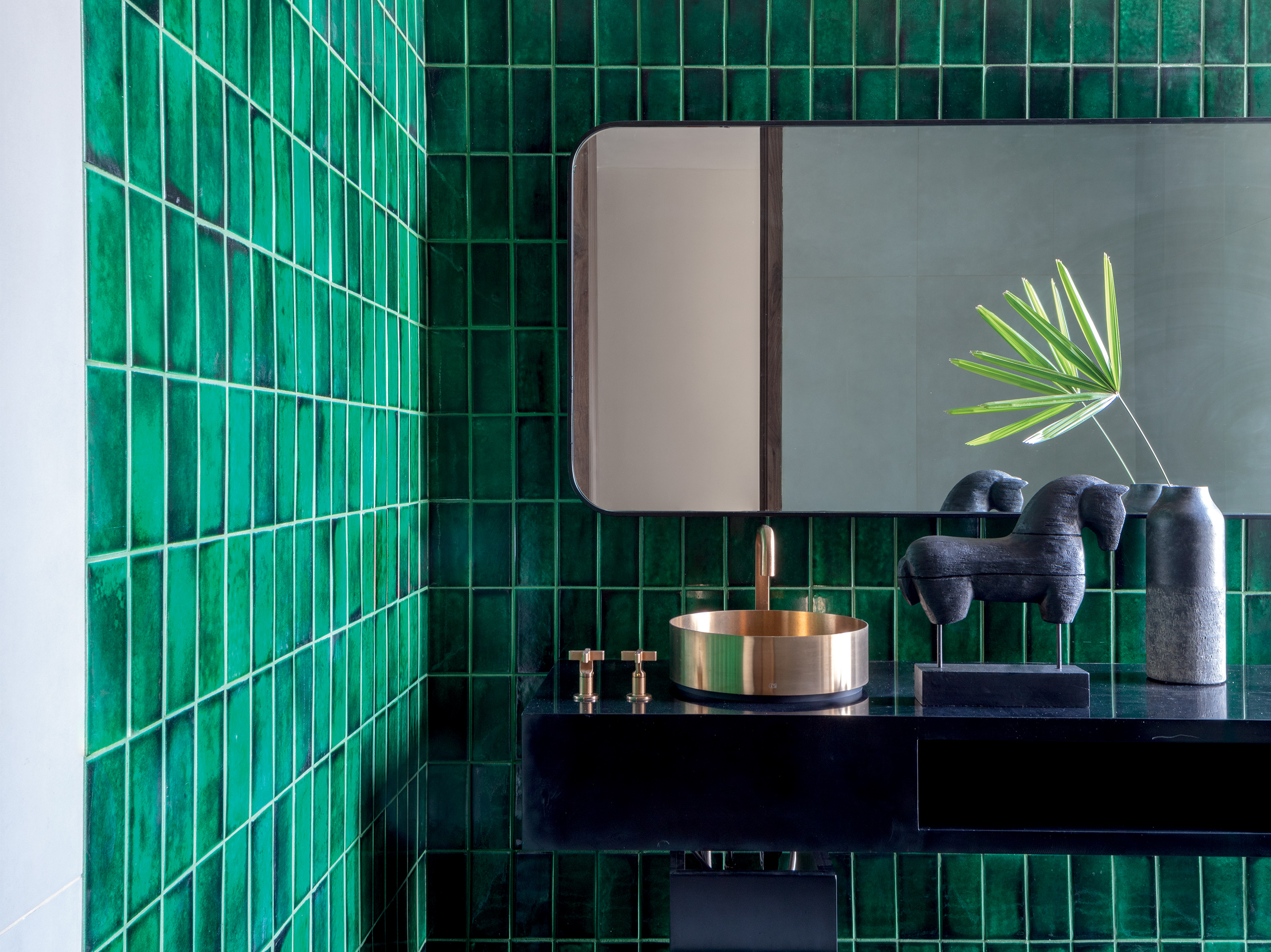 colourful bathrooms