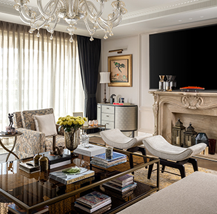 |The living room