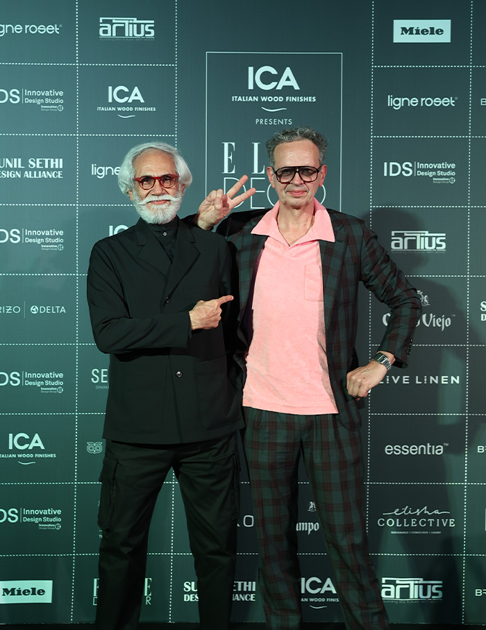 Sunil Sethi and Tom Dixon