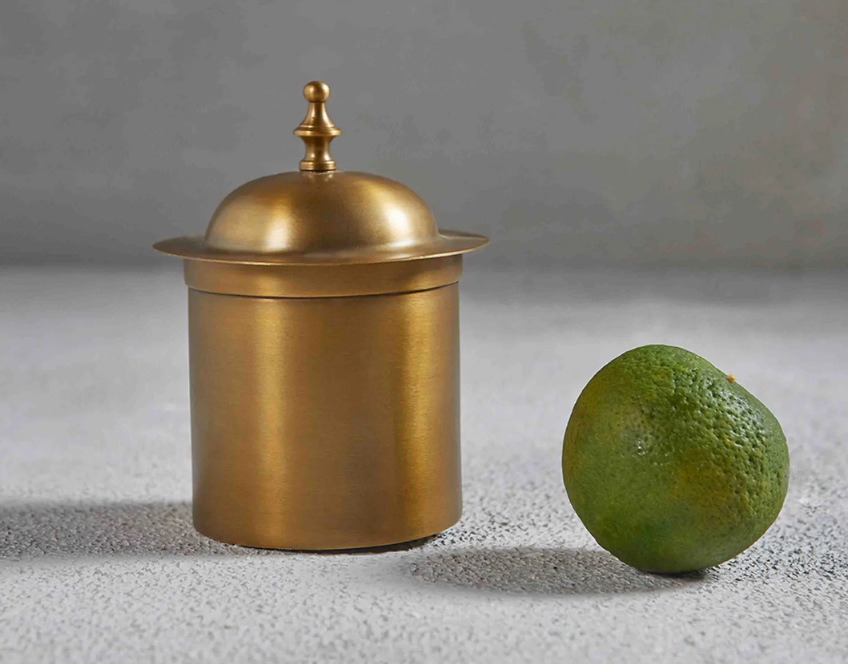 Tyur Brass Jar