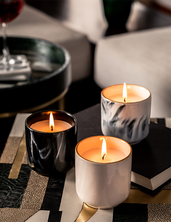 Scented candles