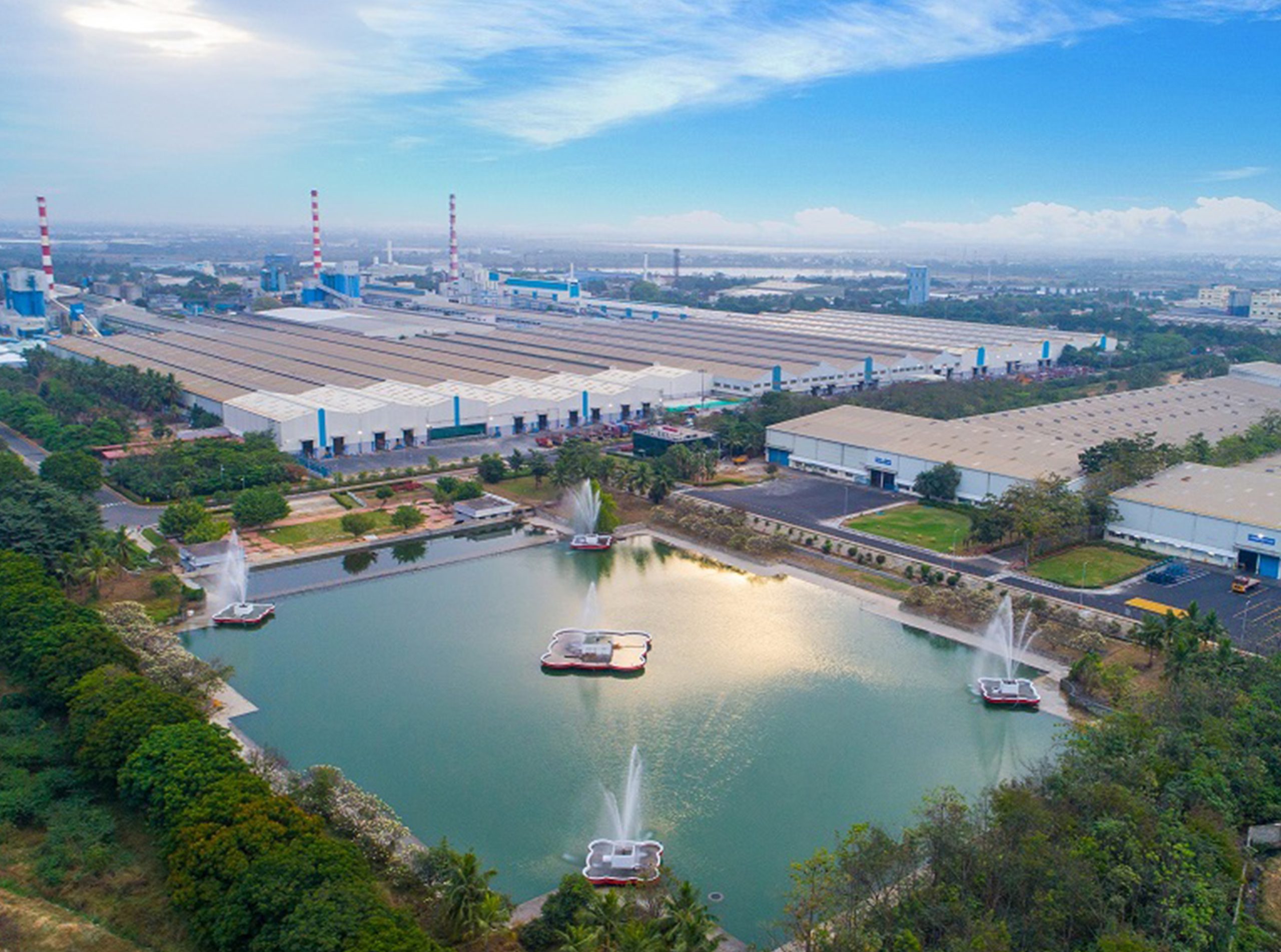 saint-gobain urban forest tamil nadu