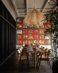 The private dine-in area keeps the bustle at bay, posing as the ideal spot for a quiet meal; Photography by Jubin Johnson