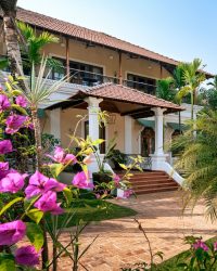 The front porch of the heritage wing is a welcoming and charming area that transports you to simpler times; Photography by Harshan Thomson